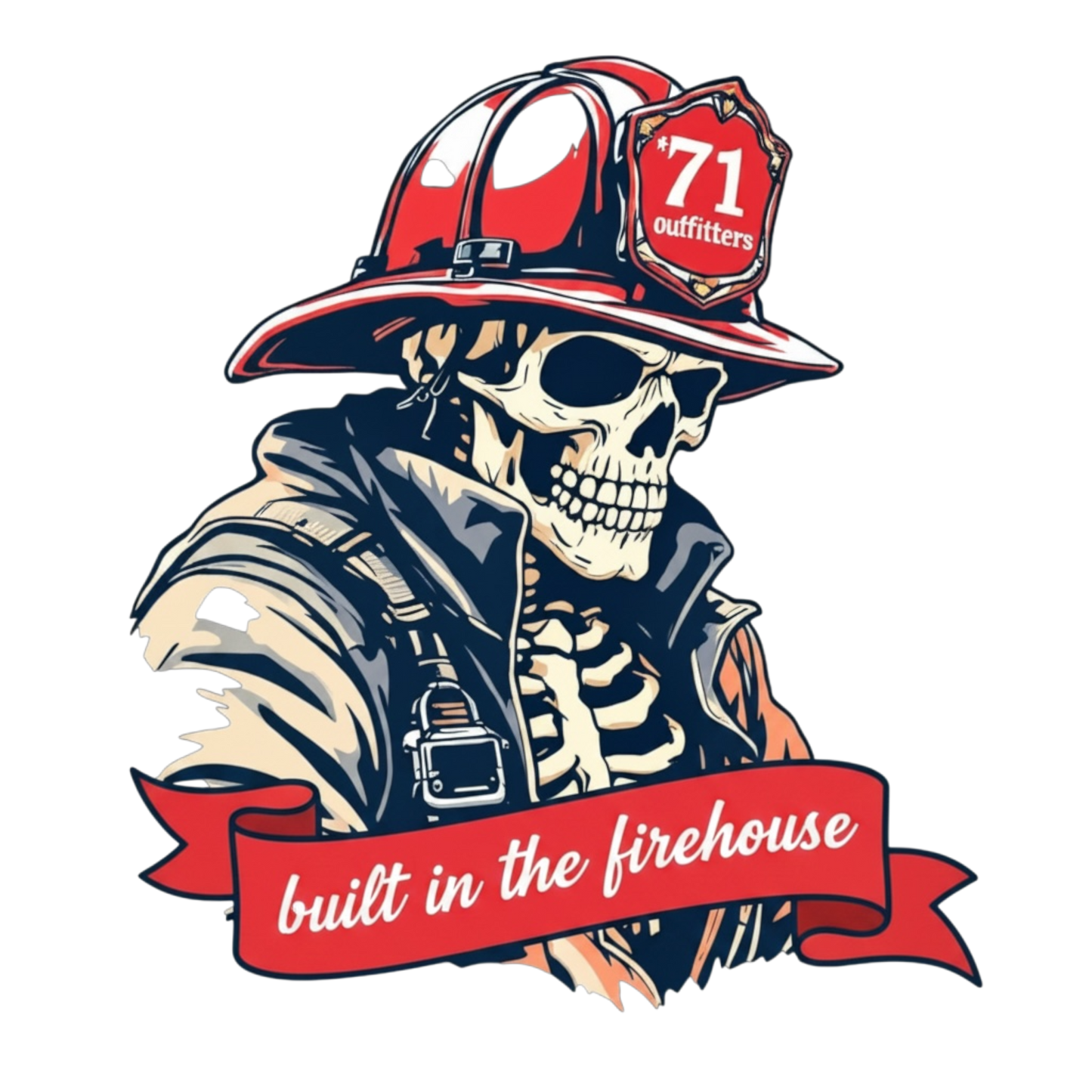 Classic Skeleton Firefighter